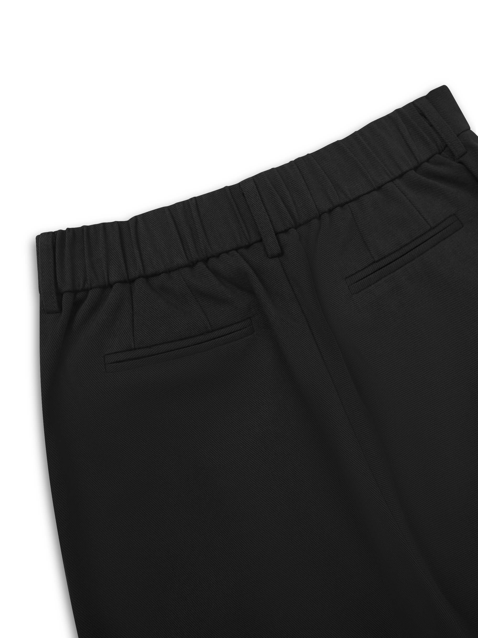 'ASTON' TAILORED CIGARETTE TROUSERS BLACK - Image 7