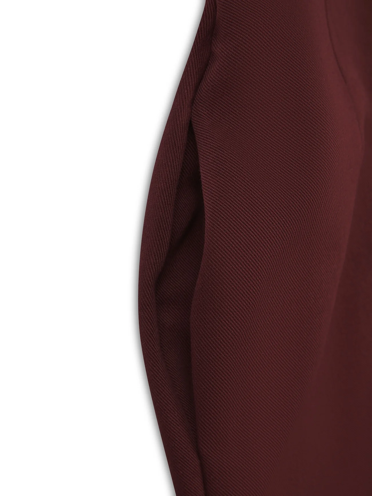 'SERAFINA' EXAGGERATED SQUARE BANDEAU BOW DETAIL MINI DRESS BURGUNDY - Image 10