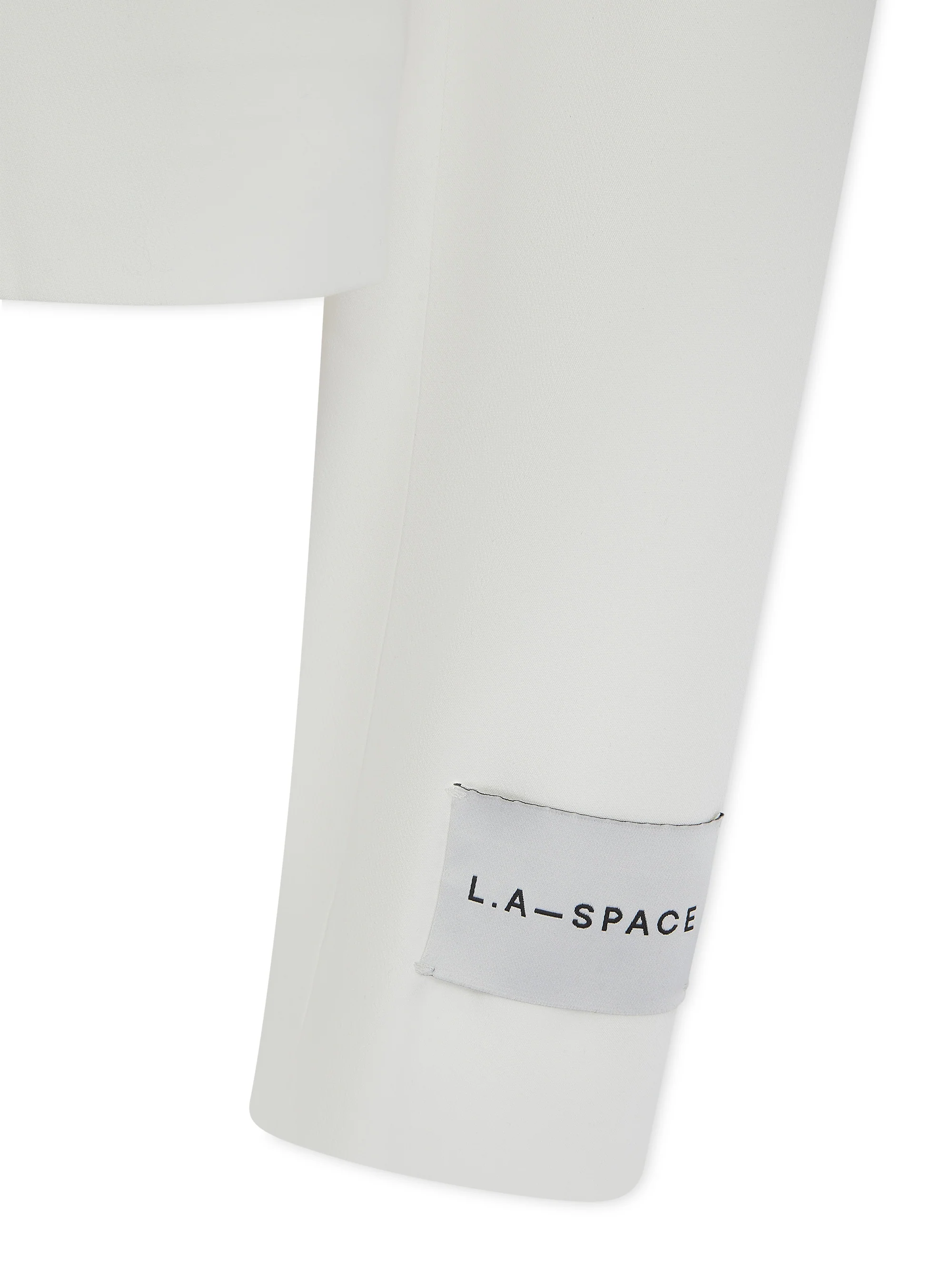 'HARLOW' CROPPED BLAZER WHITE - Image 4