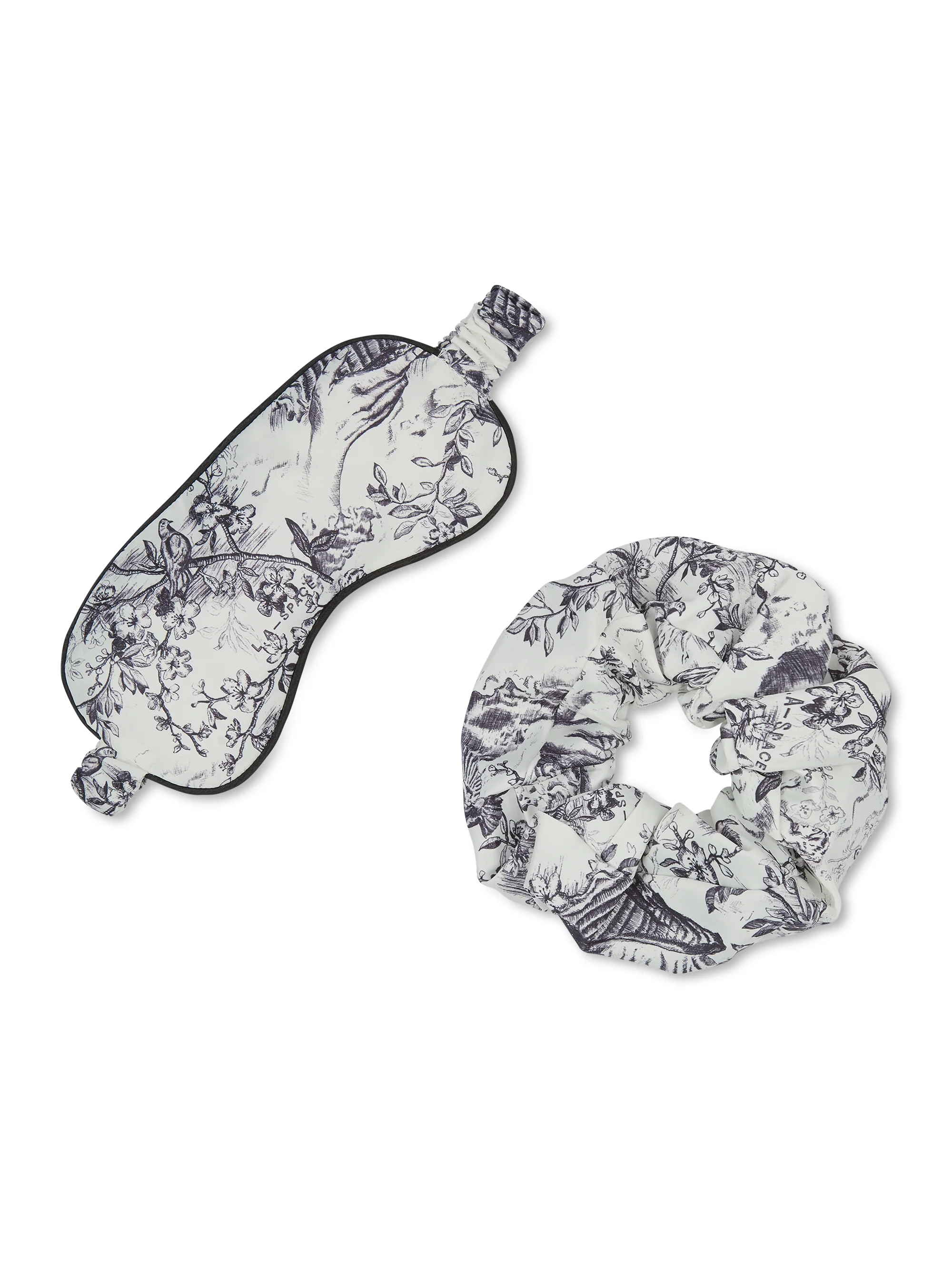 L.A-S SIGNATURE 5 PIECE NIGHTWEAR GIFT SET WHITE MULTI - Image 10