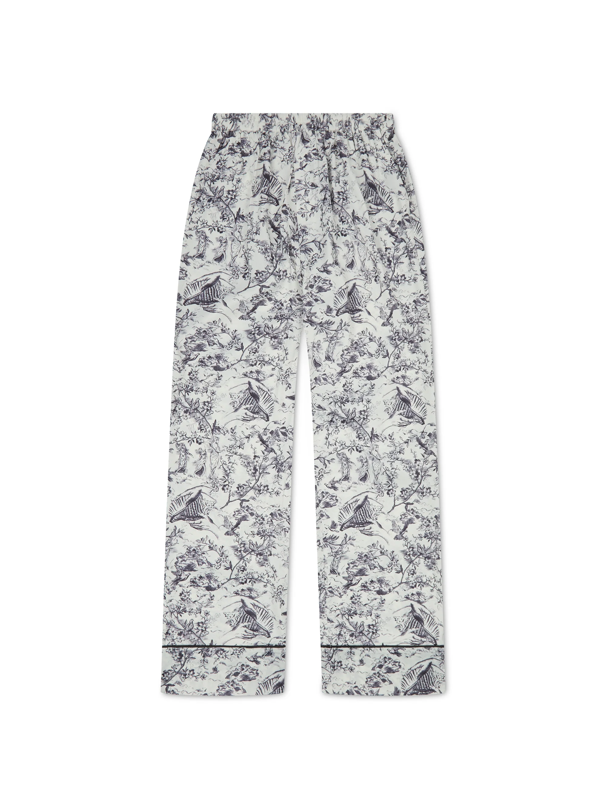 L.A-S SIGNATURE 5 PIECE NIGHTWEAR GIFT SET WHITE MULTI - Image 8