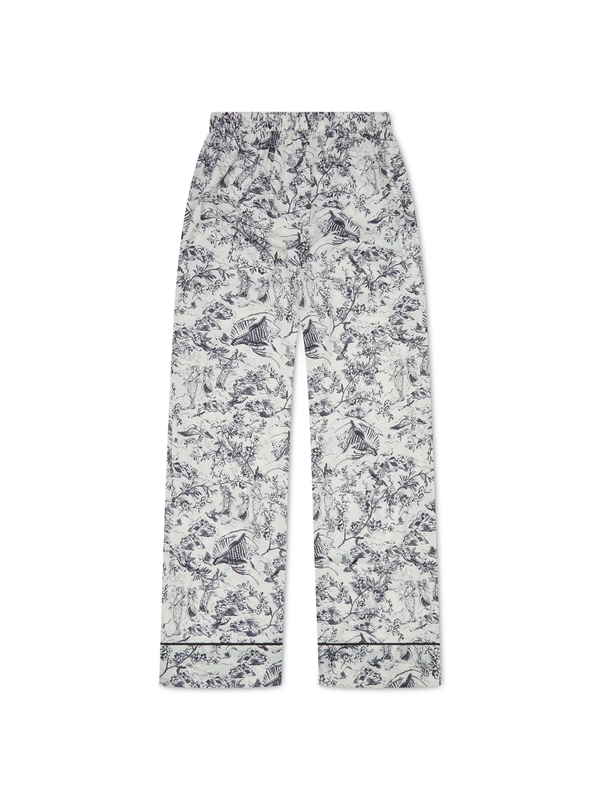 L.A-S SIGNATURE 5 PIECE NIGHTWEAR GIFT SET WHITE MULTI - Image 9