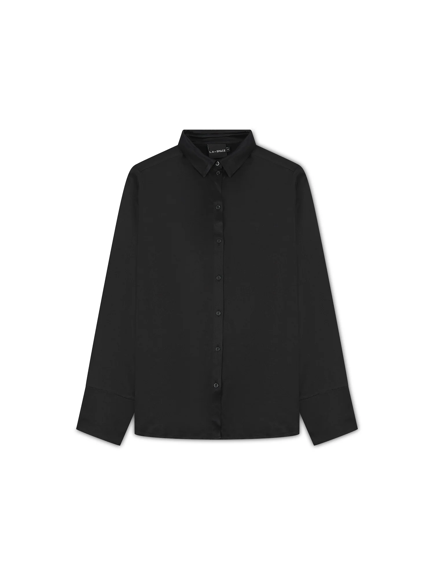 ‘LADY’ PERFECT FIT FLUID BLOUSE BLACK - Image 7