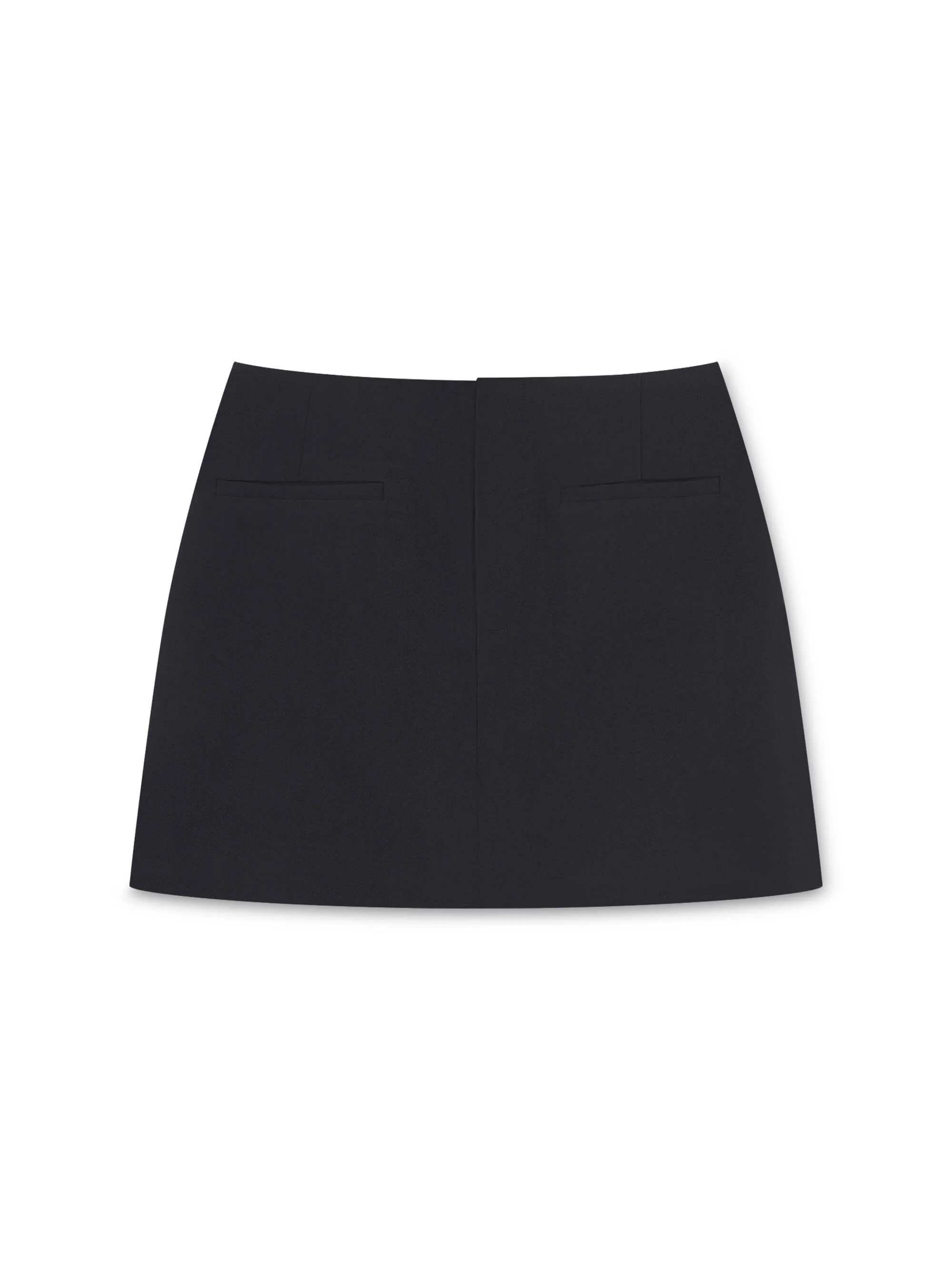 'KIT' TAILORED A LINE SKORT NAVY - Image 3