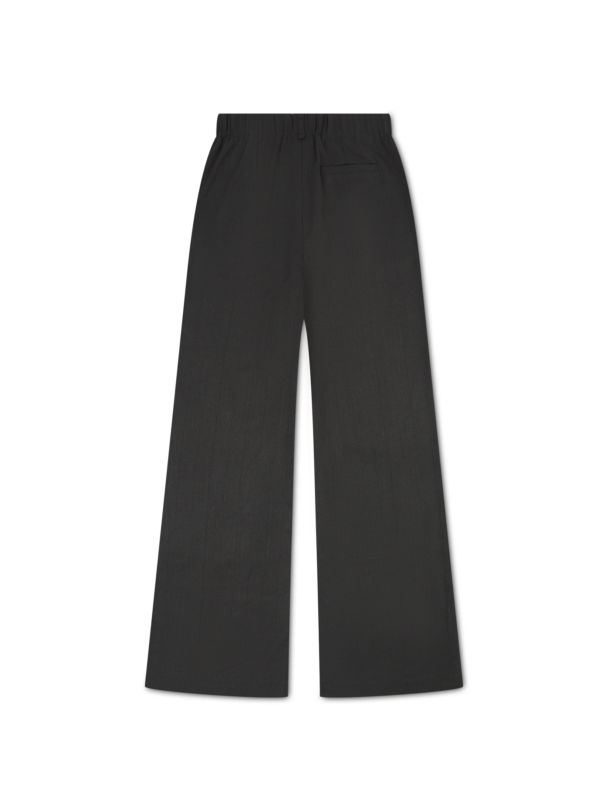 'BEAU' TAILORED WIDE LEG TROUSERS SLATE GREY - Image 6