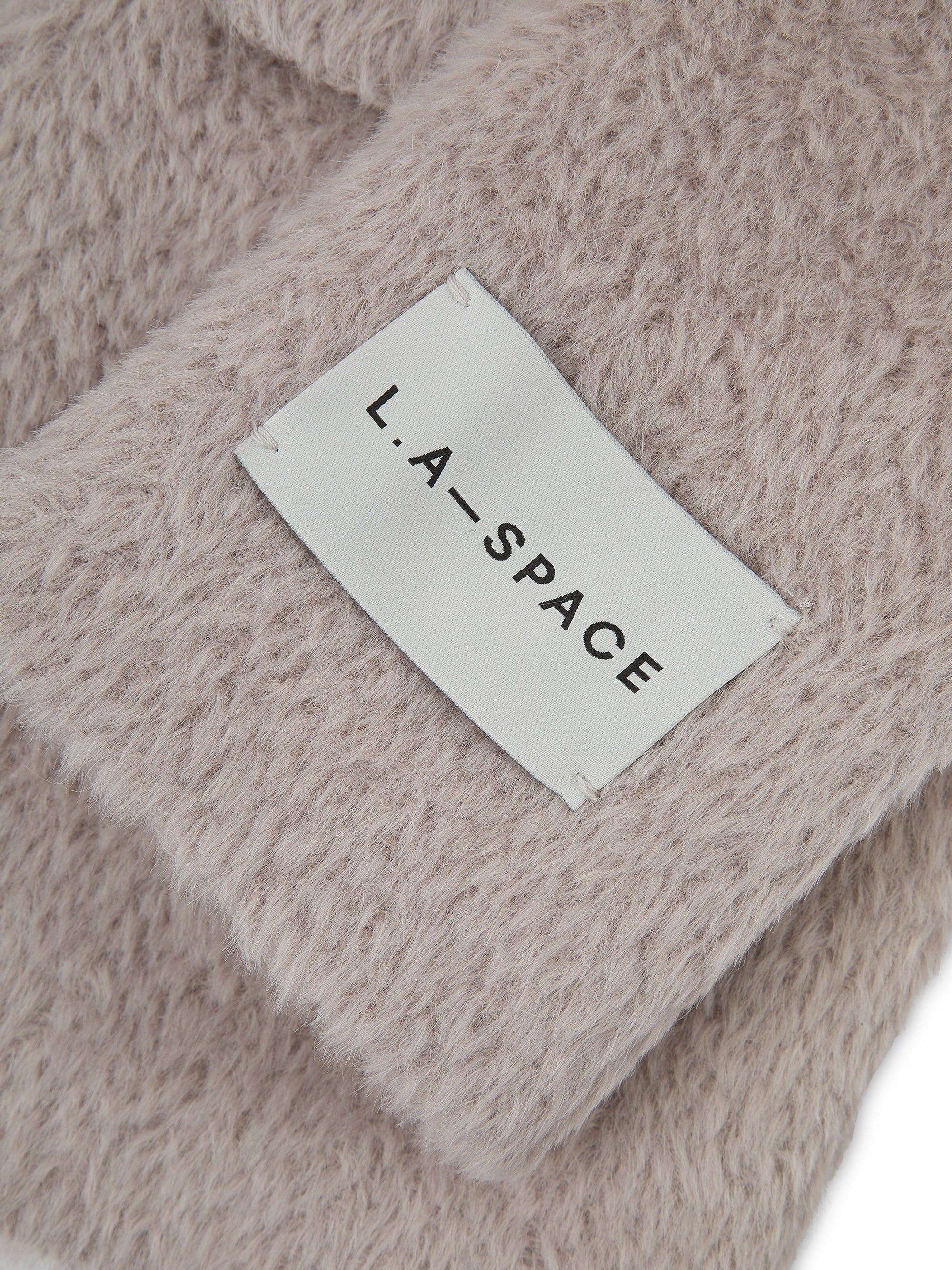 'LORIE’ TEXTURED WOOL BLEND BLAZER IN MINK - Image 5