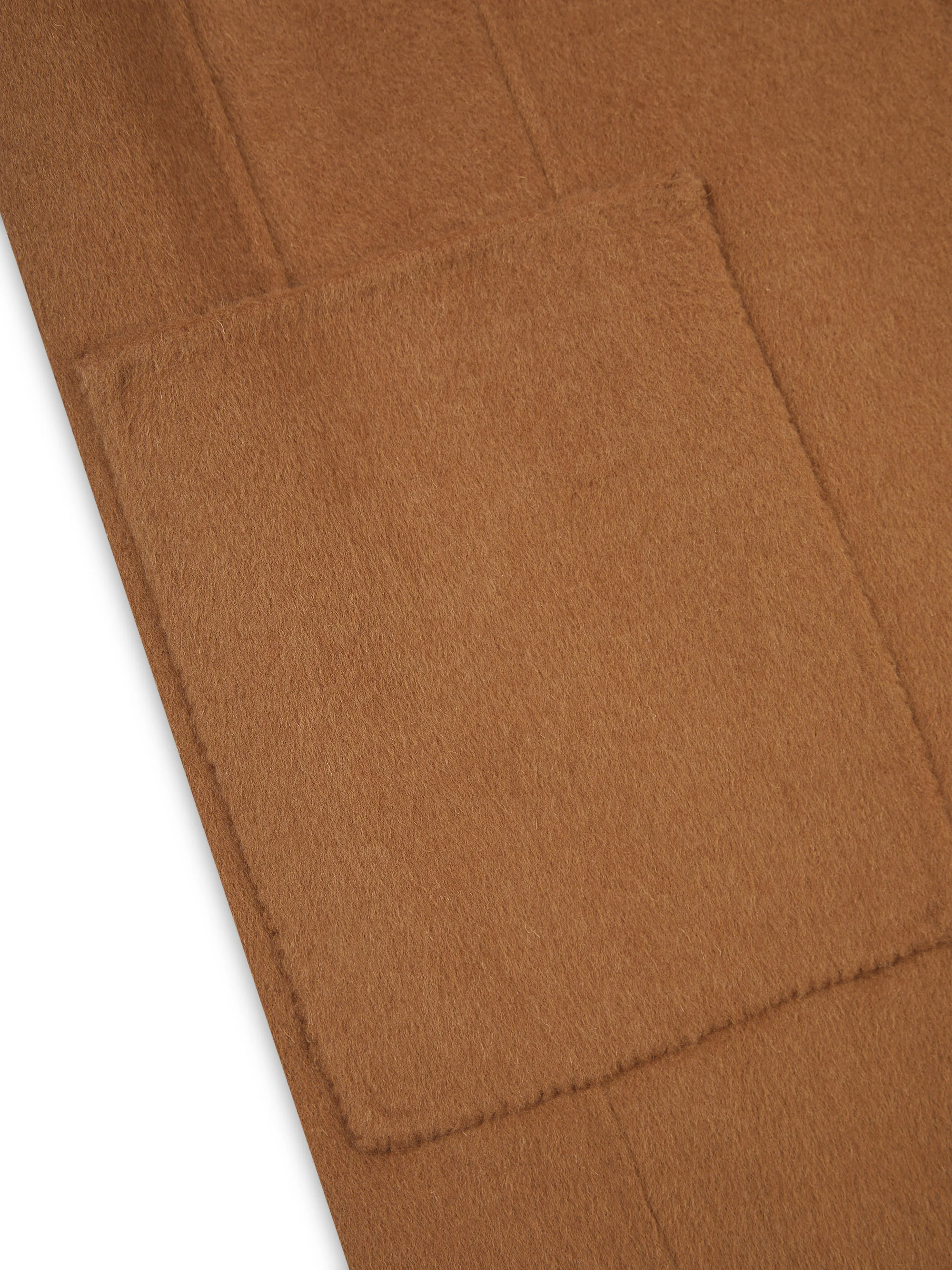 ‘JESSE’ WOOL BLEND OVERCOAT CAMEL - Image 8
